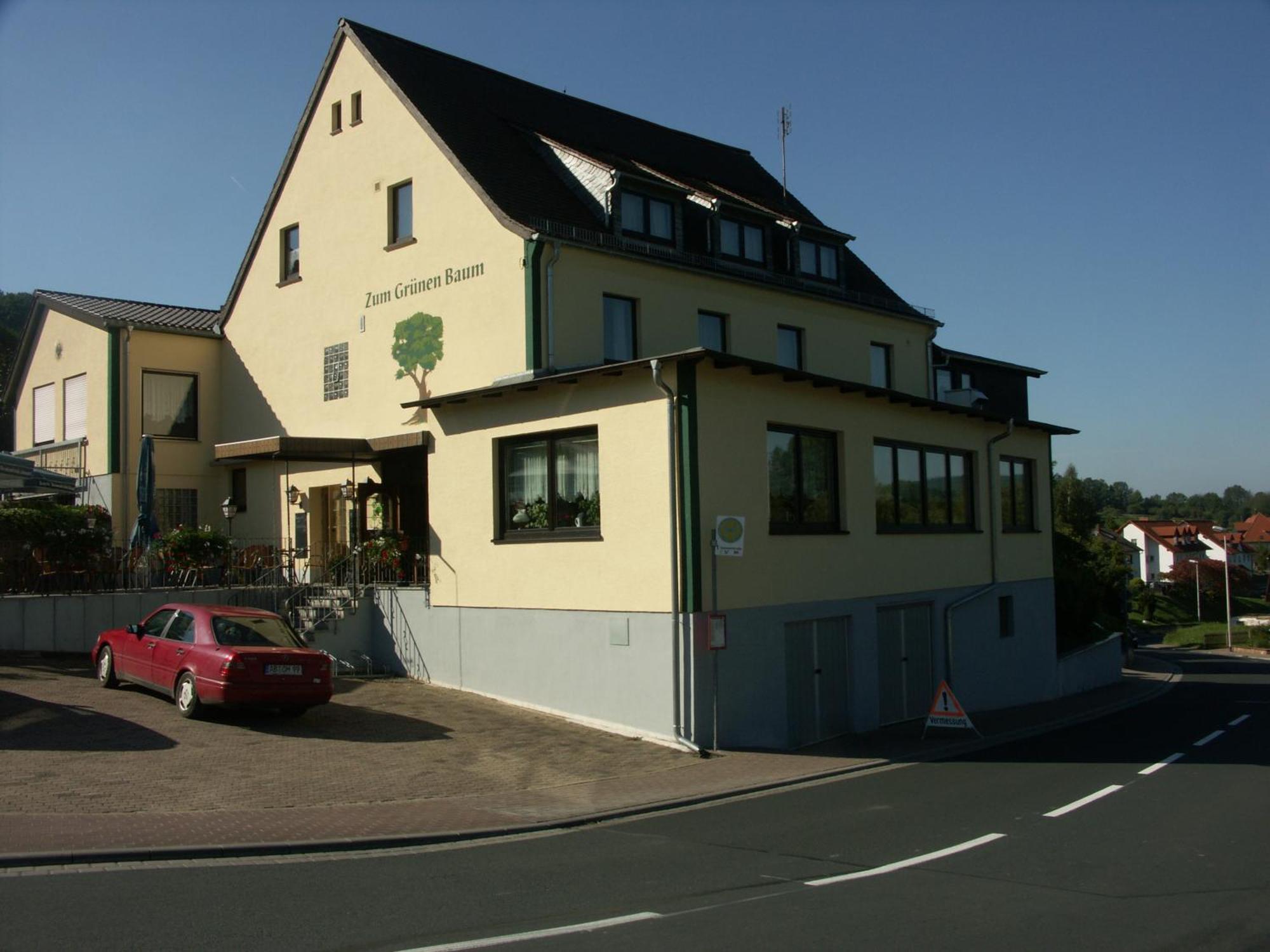 Restaurant Gruener Baum Hotel Leidersbach Ngoại thất bức ảnh
